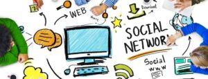 Social Network Social Media People Meeting Communication Concept