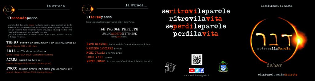 Dabar 2018 - Brochure fronte